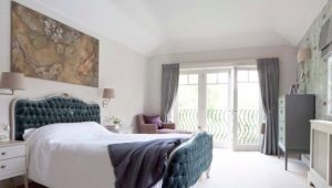 Ideas for interior design of a bedroom of 18 sq. m