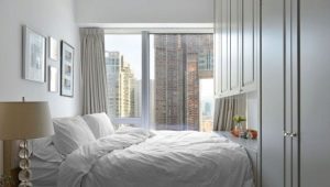 Ideas for the design of a small bedroom 11 sq. m