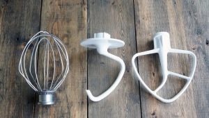 Mixer whisks: types and characteristics