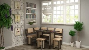 Kitchen corner colors: variety of options