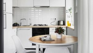 Interior design of the kitchen in Khrushchev