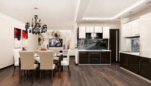 Kitchen-living room design 20 sq. m: how to zone and decorate the room?