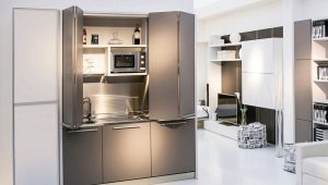 The depth of kitchen cabinets: what should be and how to choose the right one?