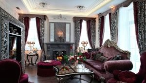 Living rooms in the Baroque style: features, design tips, examples