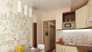 Ideas for interior design of the kitchen 5 sq. m in Khrushchev