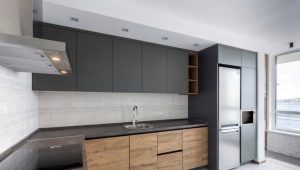 Handleless kitchens: pros and cons, varieties, choices, ideas