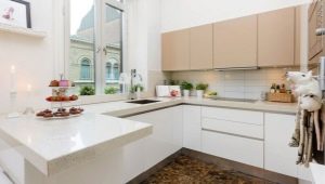 Light countertops in the kitchen: an overview of types and beautiful examples