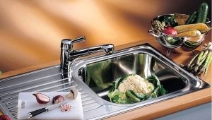 Inset stainless steel kitchen sinks: features and choices