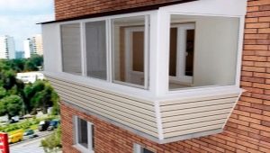 Balcony with a take-out: options and stages of work