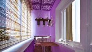 Balcony color: shades, choices, examples