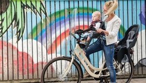 Sièges de vélo pour enfants sur le cadre