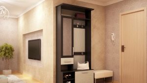 Design of a small hallway: design nuances and interesting solutions