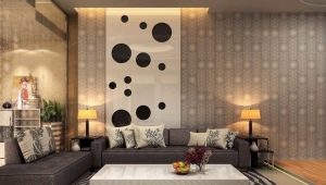 Wallpaper design for the hall: options, choice, gluing, examples