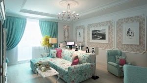 Living room in Provence style: design rules and beautiful examples