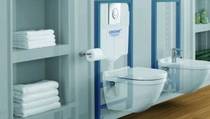 Installations for the Grohe toilet: types and sizes, pros and cons