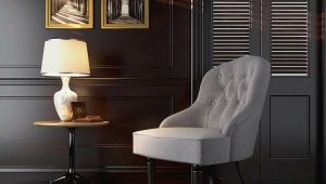 Chairs in the living room: varieties and selection criteria