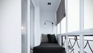 Beds on the balcony: features and an overview of the views