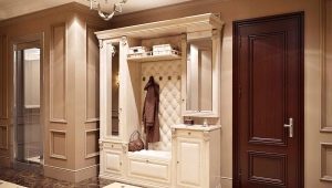 Solid wood hallways: types and options in the interior