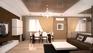 Curtains in the hall for two windows: features and varieties