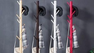 Hangers in the hallway: varieties, tips for choosing