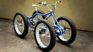 Four-wheeled bicycles: what are there and how to choose the right one?