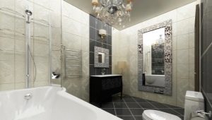 Art Deco bathroom: design rules and beautiful examples