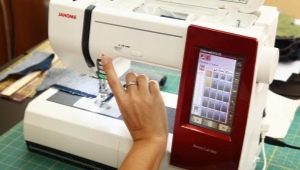 Janome sewing machines: characteristics, types, operating instructions