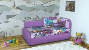 Children's corner sofas: features, types and choice