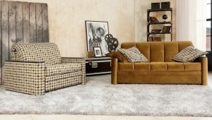 Forward-folding sofas: types, sizes and selection rules