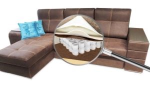 Independent spring unit sofas