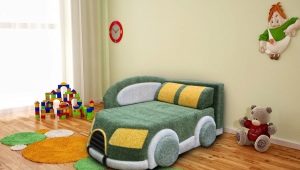 Choosing a children's sofa in the form of a car