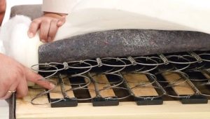 Repair of springs in the sofa