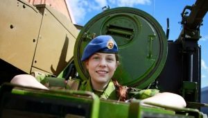 Military professions for girls