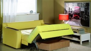 Choosing a sofa with an accordion mechanism