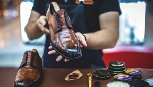 How to make a shoe glassage yourself?