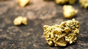 Places of gold mining in Russia
