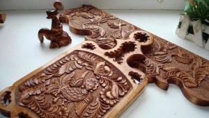 Carved boards: types, rules of choice and care