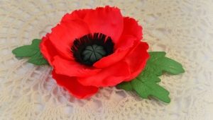 How to make foamiran poppies?