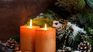 All about Christmas candles