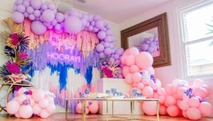 How to decorate a room with balloons?