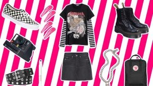 Clothing in the style of e-girl