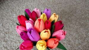 How to make flowers for March 8 with your own hands?