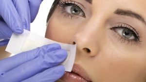 Facial hair waxing