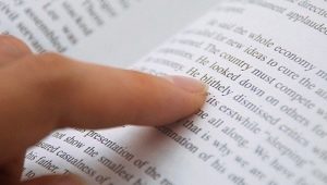 Reading diagonally