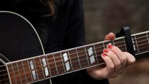 Fight Six with jamming on guitar