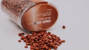 Depilatory wax granules