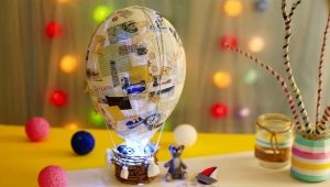 How to make a papier-mâché balloon?
