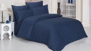 Stripe satin bedding