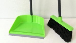 Broom and scoop: cleaning kit options