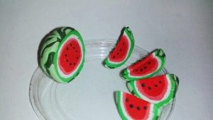 Modeling watermelon from plasticine